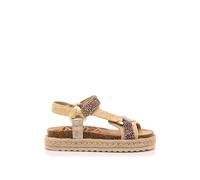 Sandales Filles Synthétique Boucle Beige 37