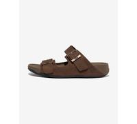 Sandales FitFlop Gogh Moc Buckle Nobuck Slides marron - 42