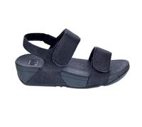 Sandales - FITFLOP - Lulu Adj Shimmerlux - Noir - Brides réglables - Confort optimal 37