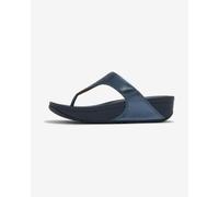 Tongs femmes FitFlop LULU LEATHER TOEPOST Bleu 40