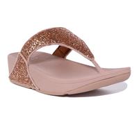 Sandales - FITFLOP - Lulu Glitter - Rose or - Femme - Basse - Paillettes multidimensionnelles 40