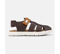 Sandales Garçon Cuir Oruga Marron Moyen 26