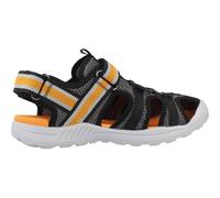 Sandales Garçon Modèle J Vaniett Boy Noir Orange 33