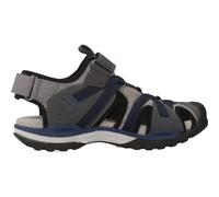 Geox J Borealis Boy B, Sandales Bout fermé garçon, (Dk Grey/Navy C0739), 31 EU