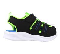 Sandales Garçon Synthétique Légère Et Souple Noir Bklm 21