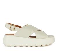 Sandales Geox D45D4A 00085 C5004 Beige Chaussures Femme - GEOX - Sandales - Beige - Cuir - Femme 39