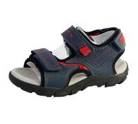 Sandales Velours À Scratch Navy Red 29