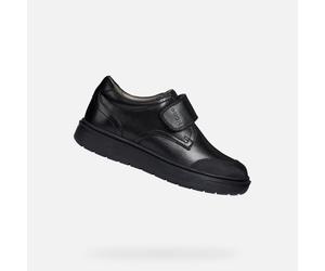 Sandales - GEOX - J RIDDOCK - Cuir noir - Fermeture scratch - Confortables et respirantes 26