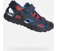 Sandales Geox J Vaniett bleu marine rouge garçon - 26