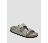 Sandales Grises Pour Femmes Birkenstock Arizona Bb Lena Hs Narrow 1029391-highshinestonecoin