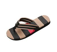 Sandales Homme Chaussons Été Femme Amorti Gel Chaussures Ete Pantoufle De Plage Pantoufles Décontractées pour Bout Ouvert Men Hollow-Out Summer Sandals Mule Décontracté Chaussure D'été
