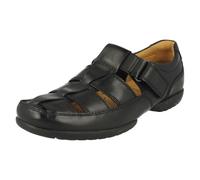 Hommes Clarks Cuir Été Fermé Vacances Coupe Large Sandales Recline Ouvert
