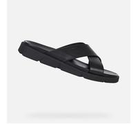 Sandales Homme - GEOX - XAND 2S - Cuir - Noir - Basse - Scratch 40