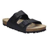 Sandales Homme - JOSEF SEIBEL Josef 01 - Cuir Noir - Boucle de serrage - Talon Plat 2cm 44