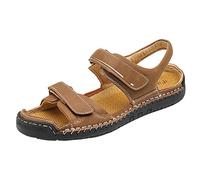 Sandales Homme Sandale Cuir Chaussure Pied Nu Sandal Chaussures Été De Marche Claquette Blanche Chaussons Orthopedique Claquettes Hallux Valgus Sabot Pantoufles Pour Ete Chausson Orthopédique Plage