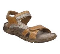 Sandales - JOSEF SEIBEL - Brenda 03 - Cuir beige - Lacets - Talon plat 40