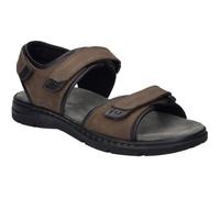 Sandales - JOSEF SEIBEL - Marlon 05 - Cuir marron - Lacets - Talon plat 42