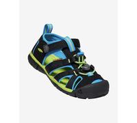 Keen Sandales Seacamp II CNX Mixte Enfant Noir Bleu Brillant Taille 31 EU