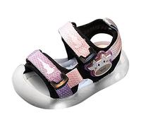 Sandales Kick Baotou 2026 Lumières d'été Chaussures bébé 013 ans 2 garçons et filles Marche sur la plage, rose, 4.5 UK Child X-Narrow