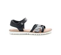 Sandales - KICKERS - Betty - Cuir - Noir - Fermeture Scratch 28
