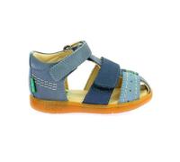 Sandales - KICKERS - Kick Bazar - Cuir - Bleu - Scratch 24