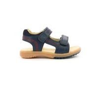 Sandales cuir garçon Platino Planet marine 26