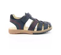 Sandales cuir garçon Platinium marine 31