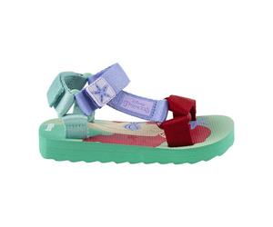 Sandales La Petite Sirène - Multicolore - 28 - Sandalettes en Polyester avec Semelles en EVA, Scratch et Empiècement en Caoutchouc - Produit Original Conçu en Espagne