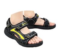 Sandales Larges pour garçon Bout Ouvert Antidérapant Chaussures plates douces de Sport et d'Extérieur Confortable Mode légant Sandale Intérieur Extérieur Marche Randonnée