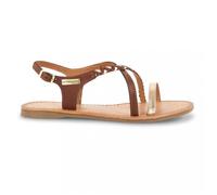 LES TROPEZIENNES PAR M. BELARBI Femme HANANO Sandale, Tan/Or, 38 EU