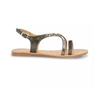 LES TROPEZIENNES PAR M. BELARBI Femme HANANO Sandale, Noir/Multi, 41 EU