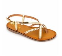 Sandales Les Tropeziennes - Or - Femme - Ouvert - Boucle de serrage - Confort exceptionnel 37