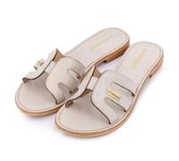 Les Tropeziennes par M. Belarbi Femme Damia, Crème, 39 EU