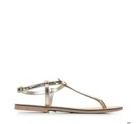 Les Tropéziennes – Sandales HARVIL plates Doré – Femme Taille 38