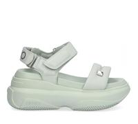 Sandales Liu Jo - BA3045 EX014 S1331 - Vert - Femme - Talon plat 5cm - Boucle de serrage 41