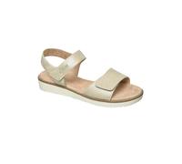 Sandales mÃ©tallisÃ©es Ã fermeture velcro femme s.Oliver Beige 38