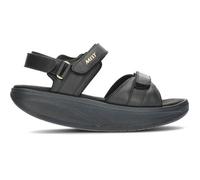 MBT SUMU 8 Sandales de Soirée pour Femme en Cuir. Chaussures Légères et Confortables pour le Printemps Été. Chaussures Physiologiques Confort et Stabilité. Sandales Élégantes de Style Moderne. Noire