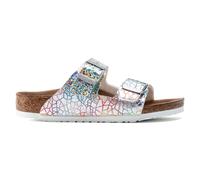 Sandales microfibre fille Birkenstock Arizona Argenté 31 Étroit