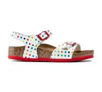 Sandales microfibre jeun fille Birkenstock Rio Blanc 35 Ãtroit