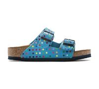 Sandales microfibre jeune fille Birkenstock Arizona Bleu 32 Étroit