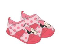 Sandales Minnie Mouse pour enfants - Taille 29 - Fabriquées en polyester - Semelle en caoutchouc EVA - Sandales pour enfants - Imprimé Minnie Mouse - Produit Original Fabriqué en Espagne