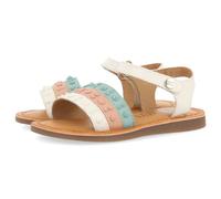 SANDALES MULTICOLORES EN CUIR AVEC DES CLous POUR FILLE ET GARÇON TROINA