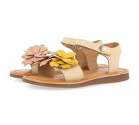 Sandales Multicolores en Cuir avec Ornement DE Fleurs pour Fille ET GARÇON SHEGAN