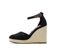 Sandales Noires Femme Tommy Hilfiger Wedges 39