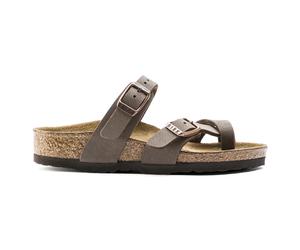 Sandales nubuck bébé fille Birkenstock Mayari Birko-Flor Marron 26