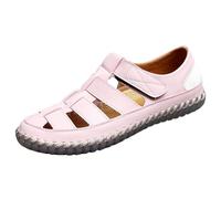 Sandales Orthopédique Femme Été Sandale Compensées Confortable Plateforme Pantoufles de Plage Antidérapantes Chaussures Bohême Décontractées Chaussons Vintage Bout Ouvert pour Vacances Marche