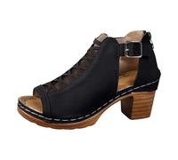 Sandales Orthopédique Femme Support De Voûte Plantaire Bout Ouvert Pantoufles À Plateforme D'étées Respirantes Chaussures Sandales Femme Été À Bride Réglable Autour De La Cheville Sandale Randonnée
