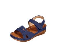 Sandales Orthopédique Femmes été Sandales de Marche Femme Confortable Orthopédique Confortables Plateforme Chaussures Antidérapantes Respirantes Bohême Bout Ouvert Sandale Ventes Flash de Printemps