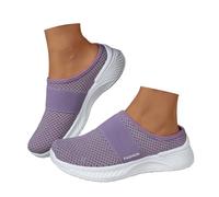 Sandales Orthopédique pour Femme Chaussures De Marche Antidérapantes Mules Sabots Pantoufles en Maille Respirants Été 2025 Confortable Respirantes avec Soutien