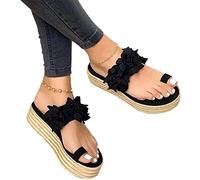 Sandales orthopédiques à plateforme à enfiler pour femme - Pour l'été, la plage, la marche